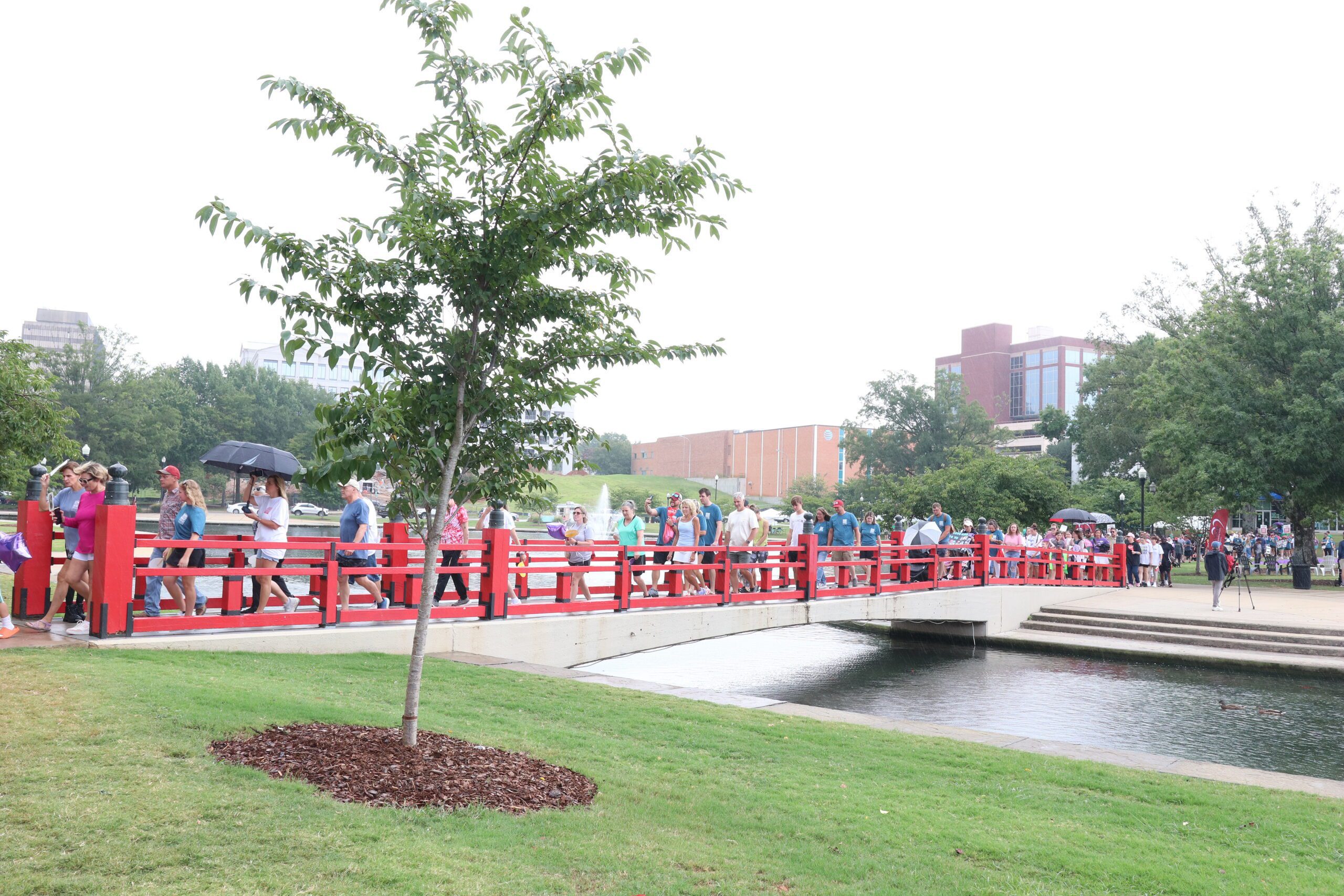 End Addiction Walk Red Bridge